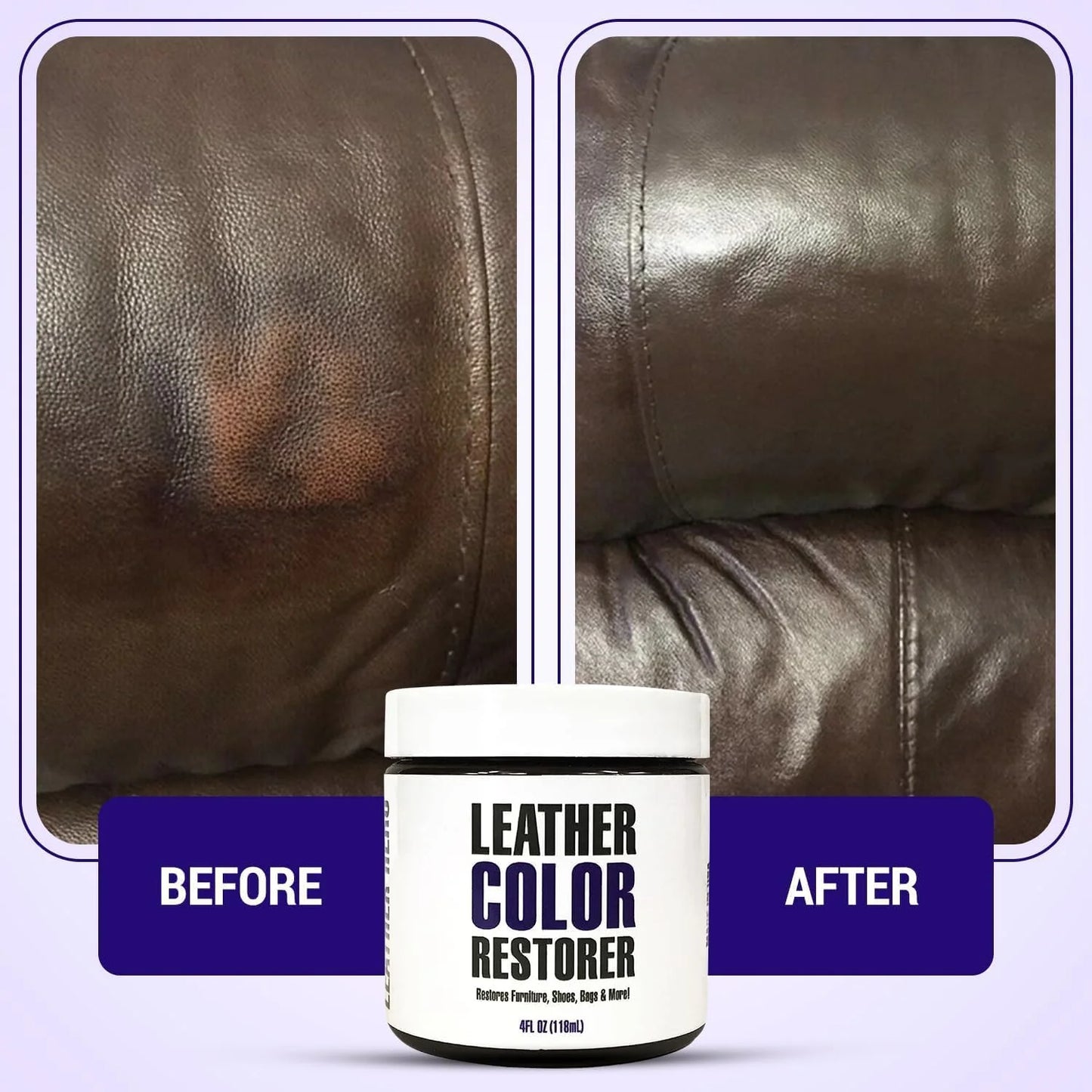 Leather Hero Color Restorer Complete Repair Kit