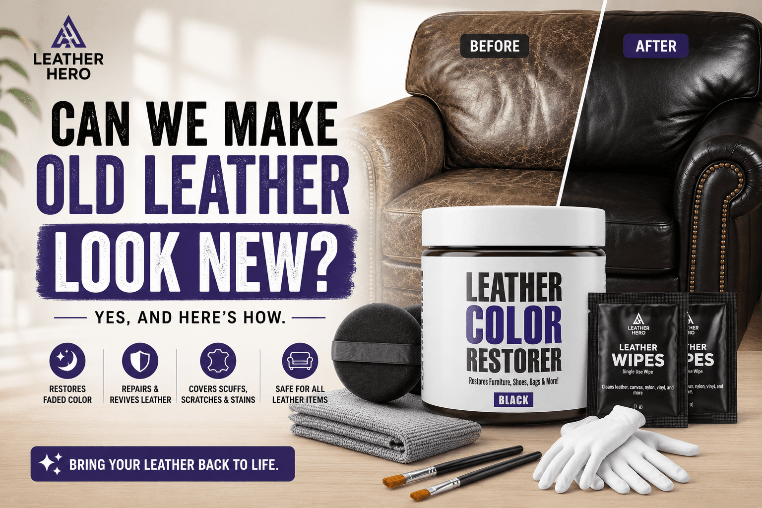 Can we make old leather look new again? blog image