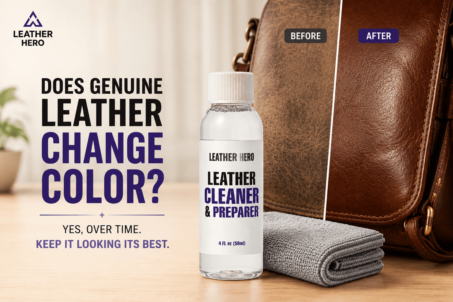 Does genuine leather change color blog image