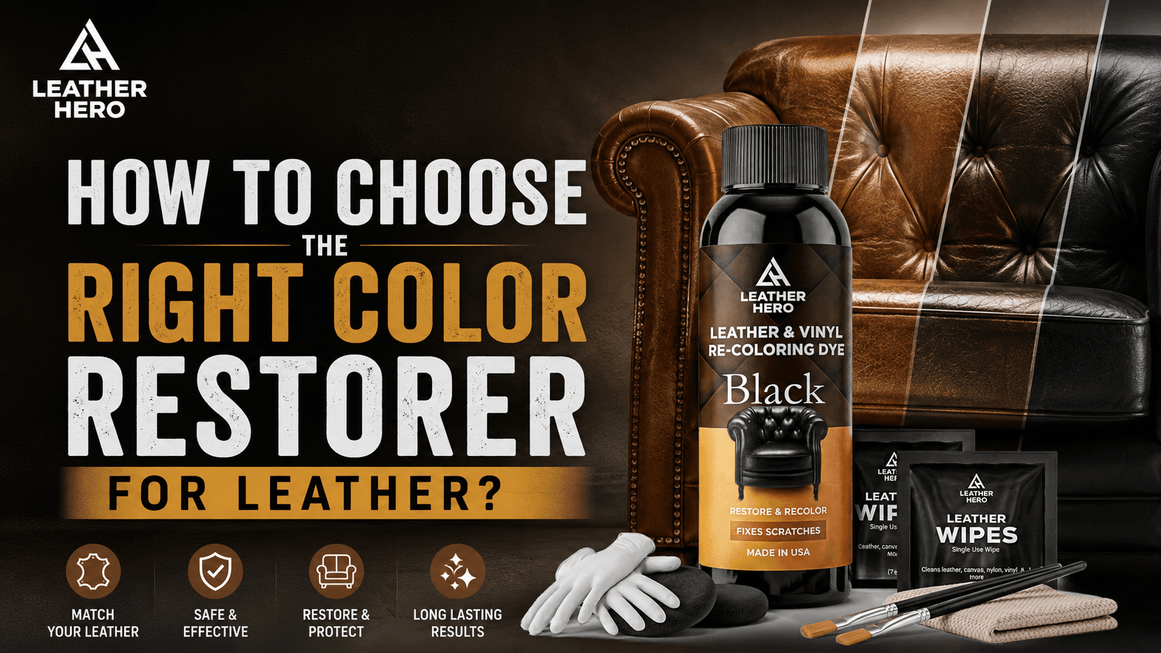 How to Choose the Right Color Restorer for Leather